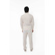 Long Sleeve Chinese Collar Linen Shirt