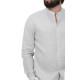 Long Sleeve Chinese Collar Linen Shirt